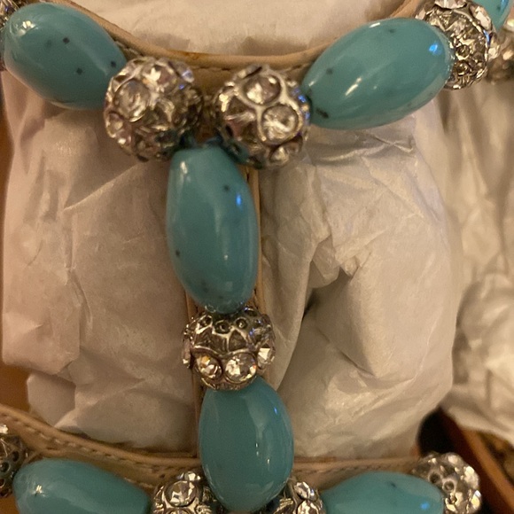 Beautiful Jeweled Wedge - Picture 3 of 13